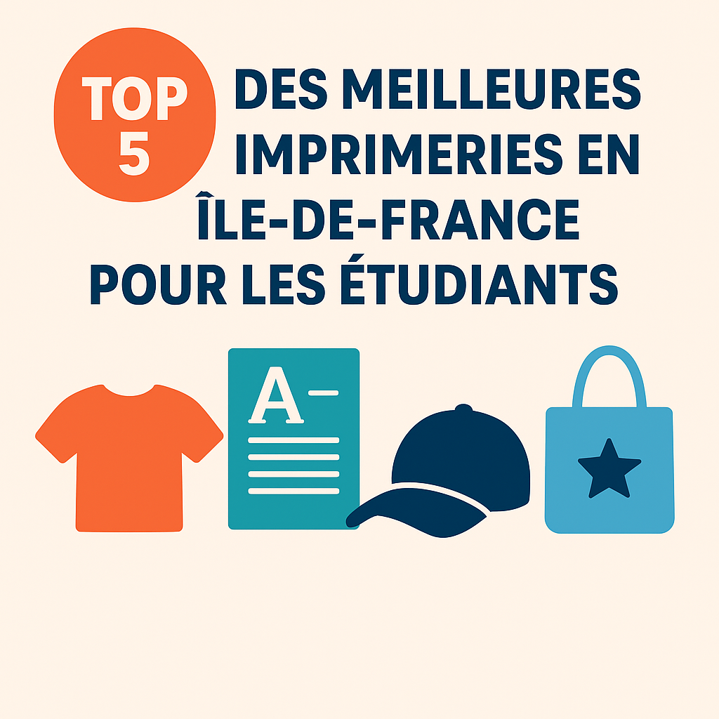 🎓 Top 5 des meilleures imprimeries en Île-de-France pour les étudiants (2025)