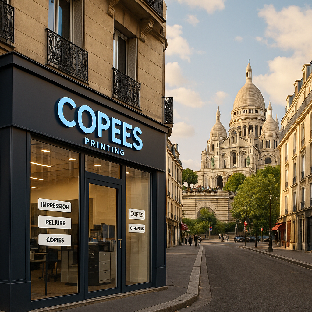 🖨️ Copees, l’imprimerie express du 18e arrondissement de Paris