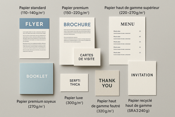 📄 Quel papier choisir pour vos impressions ? Guide des 7 grammages disponibles chez Copees