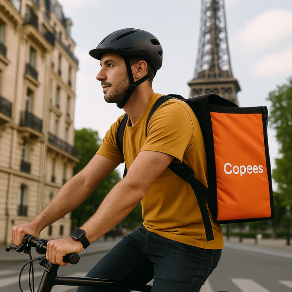 📦 Livraison express à Paris : vos impressions livrées en 30 minutes, avec Copees 🧡
