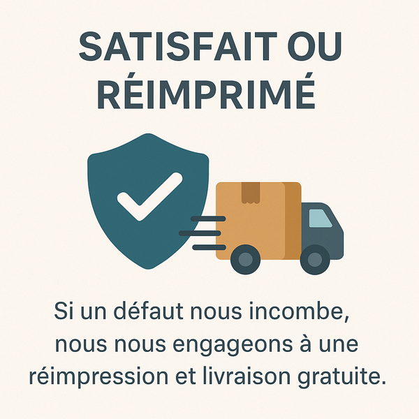 ✅ Satisfait ou Réimprimé : chez Copees, c’est imprimé… ou recommencé (gratuitement) 💌