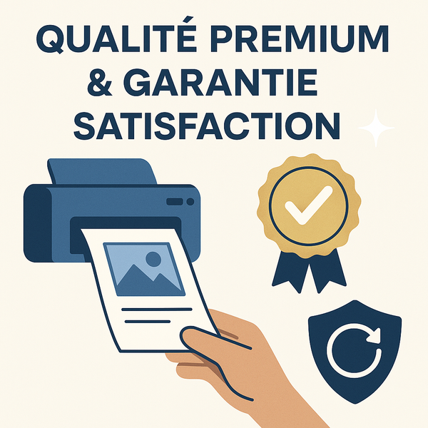 🖨️ Qualité Premium & Garantie Satisfaction : vos documents méritent le meilleur 💎
