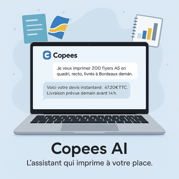 ✨ Gagnez du temps avec notre nouvel Assistant IA pour vos devis d'impression personnalisée