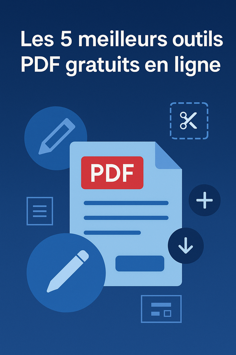 🧰 Les 5 meilleurs outils PDF gratuits en ligne (sans payer, vraiment)
