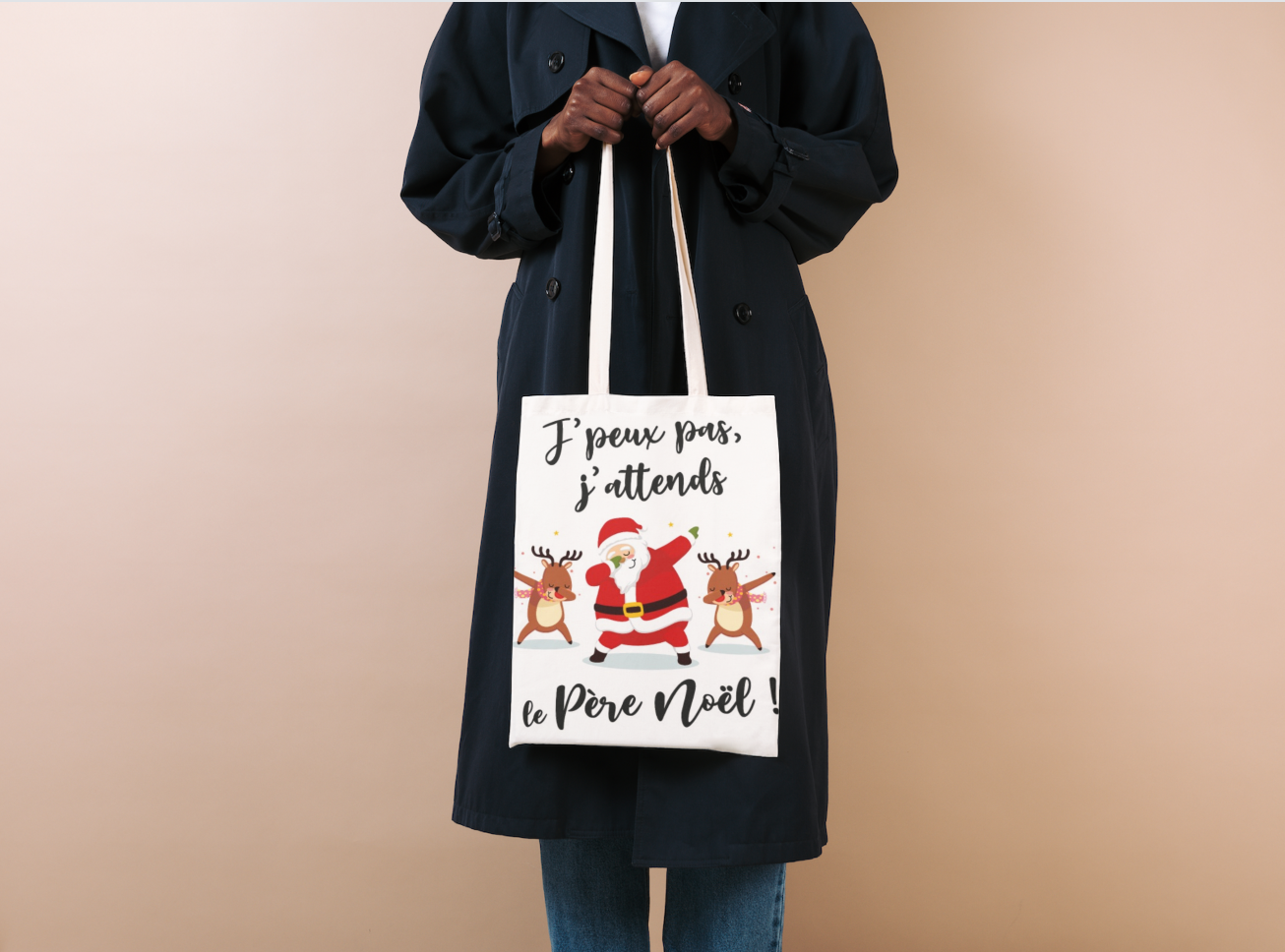 Portez la Magie de Noël avec les Tote Bags Personnalisables de Copees !